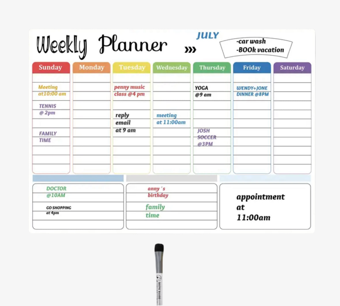 Weekly Planner