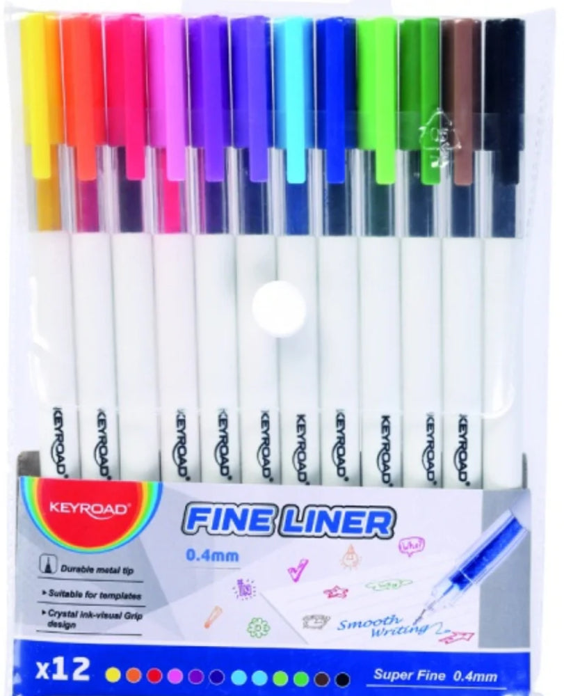 Pens Fineliner 12 pck