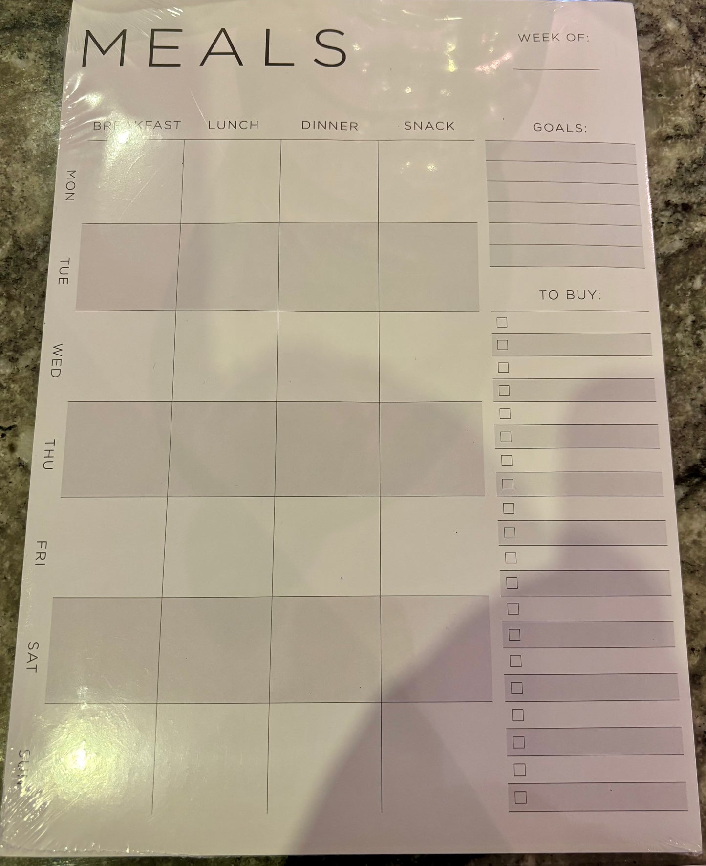 Meal Planner Weekly