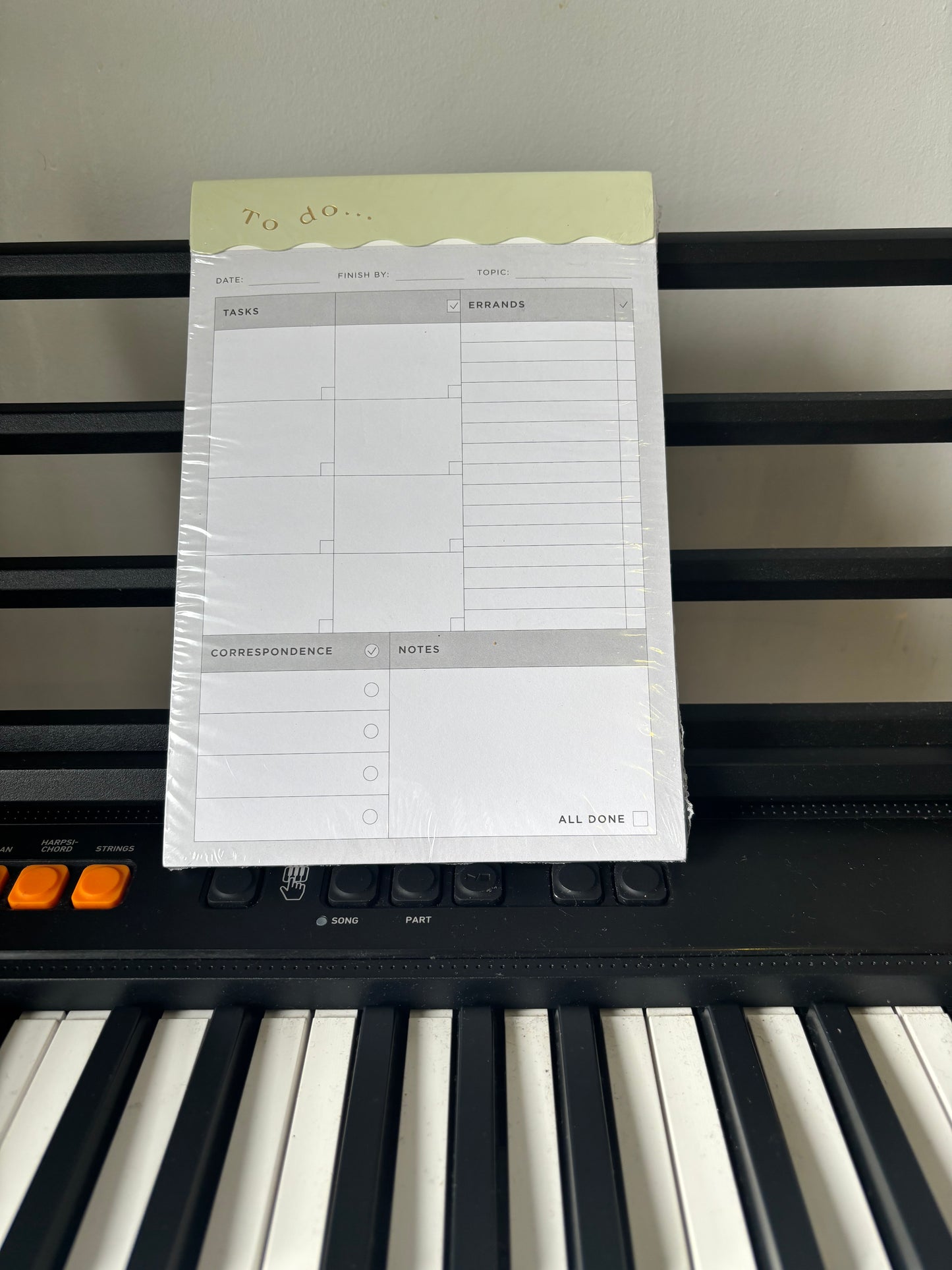 To Do Planner Notepad