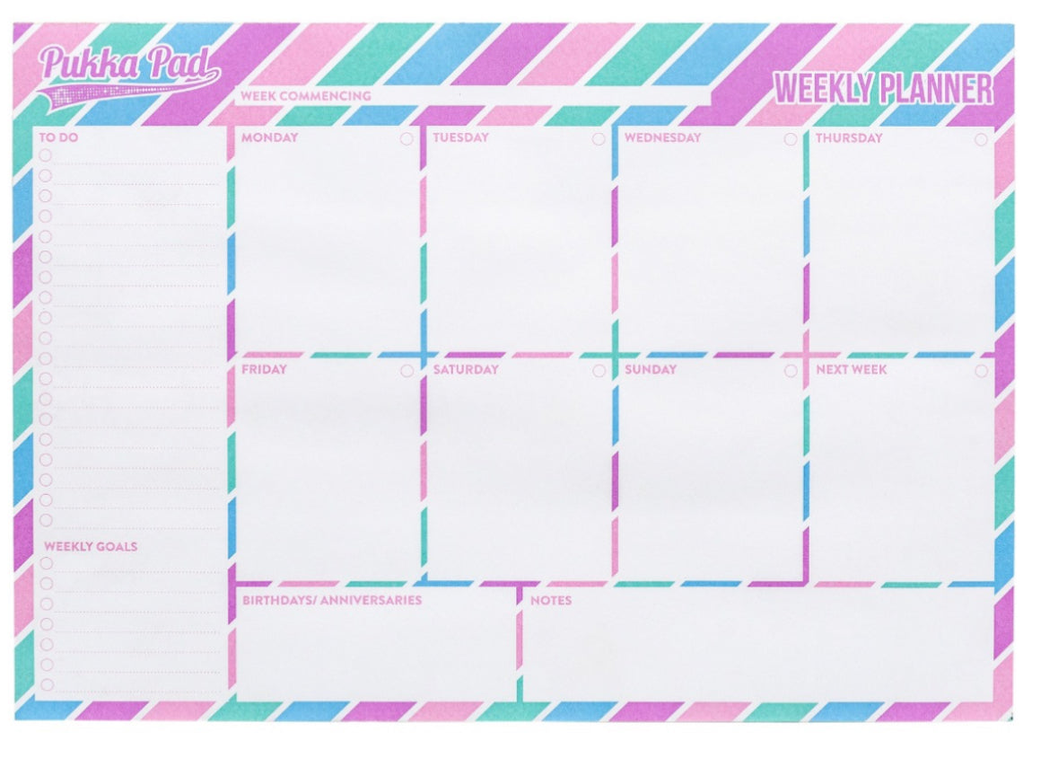 Weekly Planner Pad
