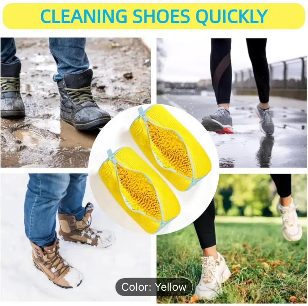 Shoe Washing Machine Bag