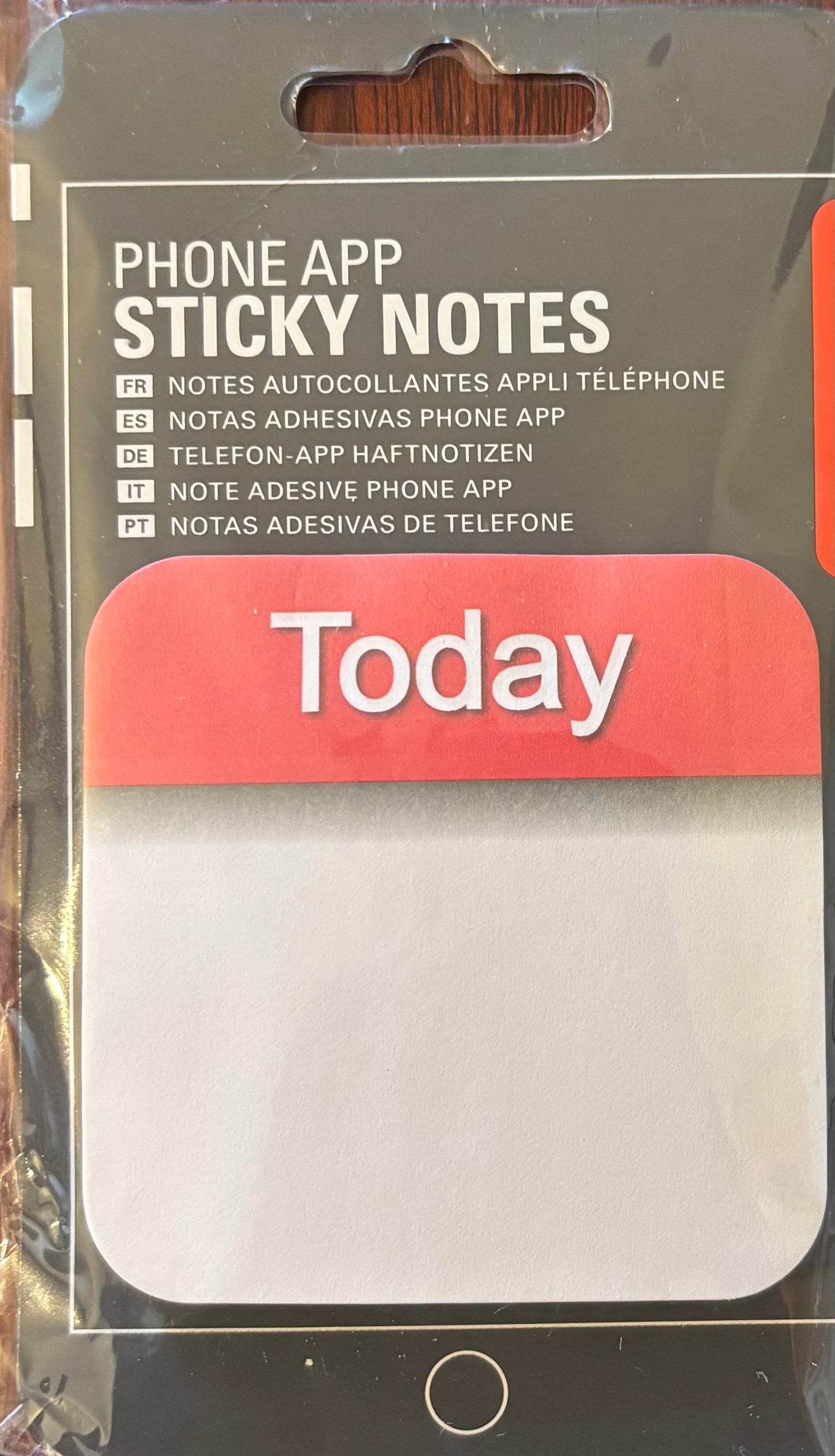 Sticky Notes in Phone App shape