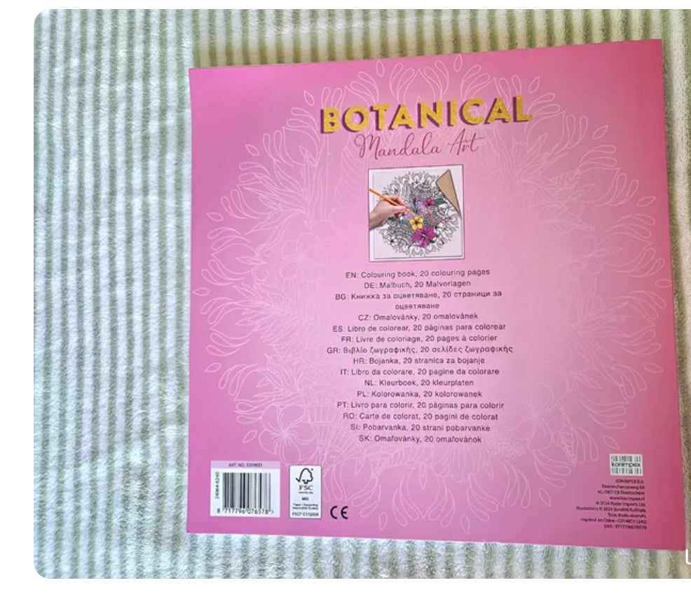 Mindful Colouring Book