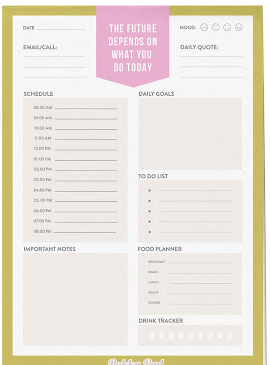 Pukka Pistachio B5 Daily Planner
