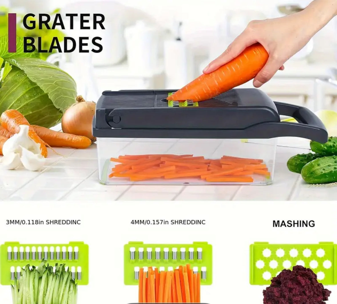 Multifunctional Vegetable Chopper