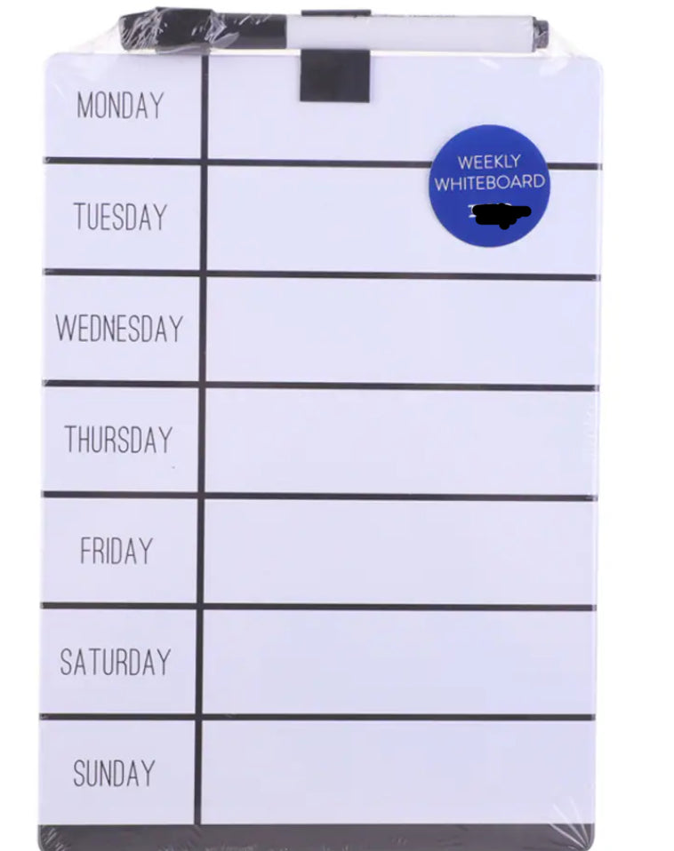 Weekly Whiteboard with Pen