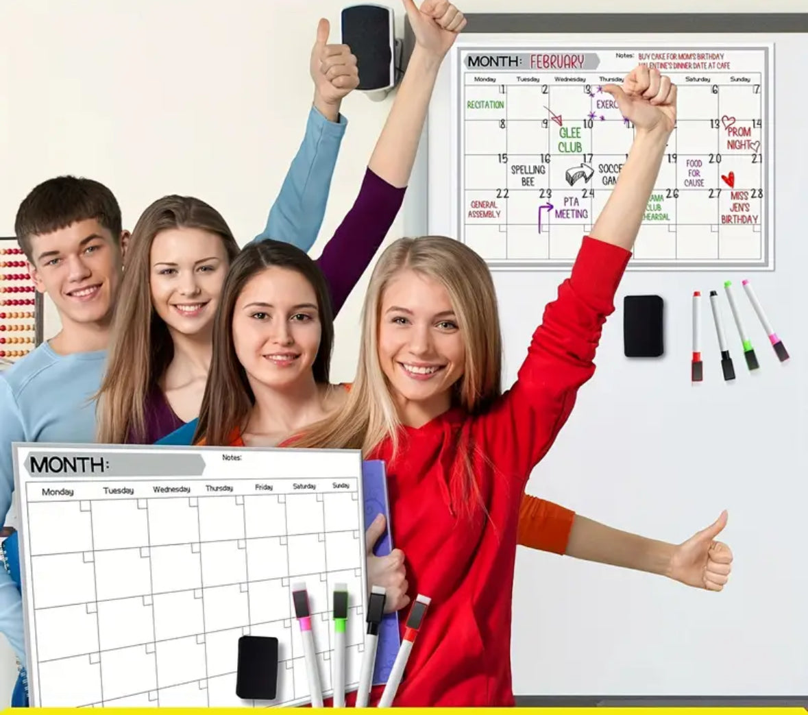 Set Dry Erase Board Kit